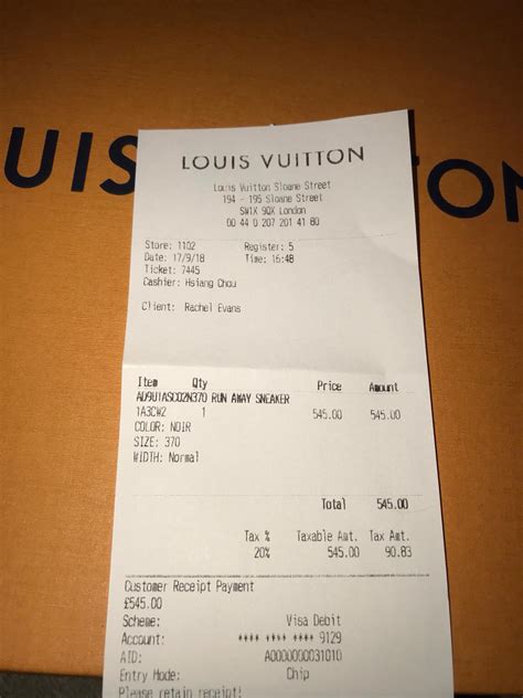 fake receipt louis vuitton gucci balenciaga|louis vuitton receipt template.